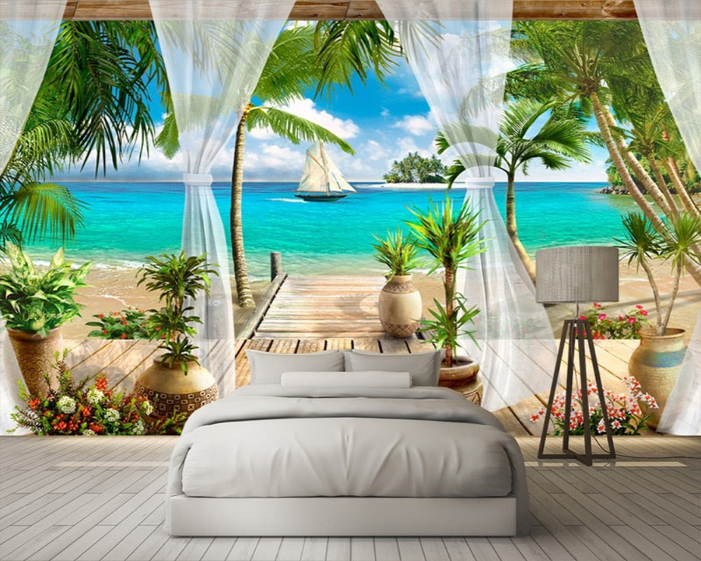 3D Wallpaper Natural Hawaii Islands SKU# WAL0314